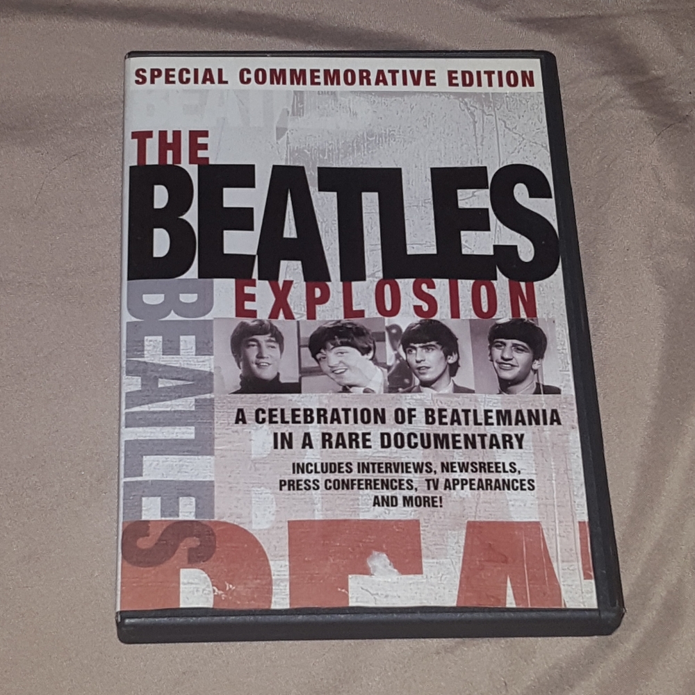 The Beatles Explosion Special Commemorative Edition DVD Rare Documentary
